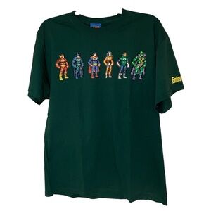 Justice League Tee Shirt in Dark Green Size Large​​​​​​